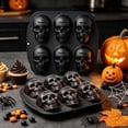 thumbnail image 3 of Halloween Silicone Molds Food Grade Silicone Cake Pan for Halloween Treats, Chocolate and Pudding Maker, Dishwasher Safe, 3 of 8