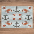 thumbnail image 3 of Ambesonne Nautical Jigsaw Puzzle, Life Rings Anchor Theme, Heirloom-Quality Fun Activity for Family Durable Cardboard, 1000 pcs, Scarlet Black and Teal, 3 of 5