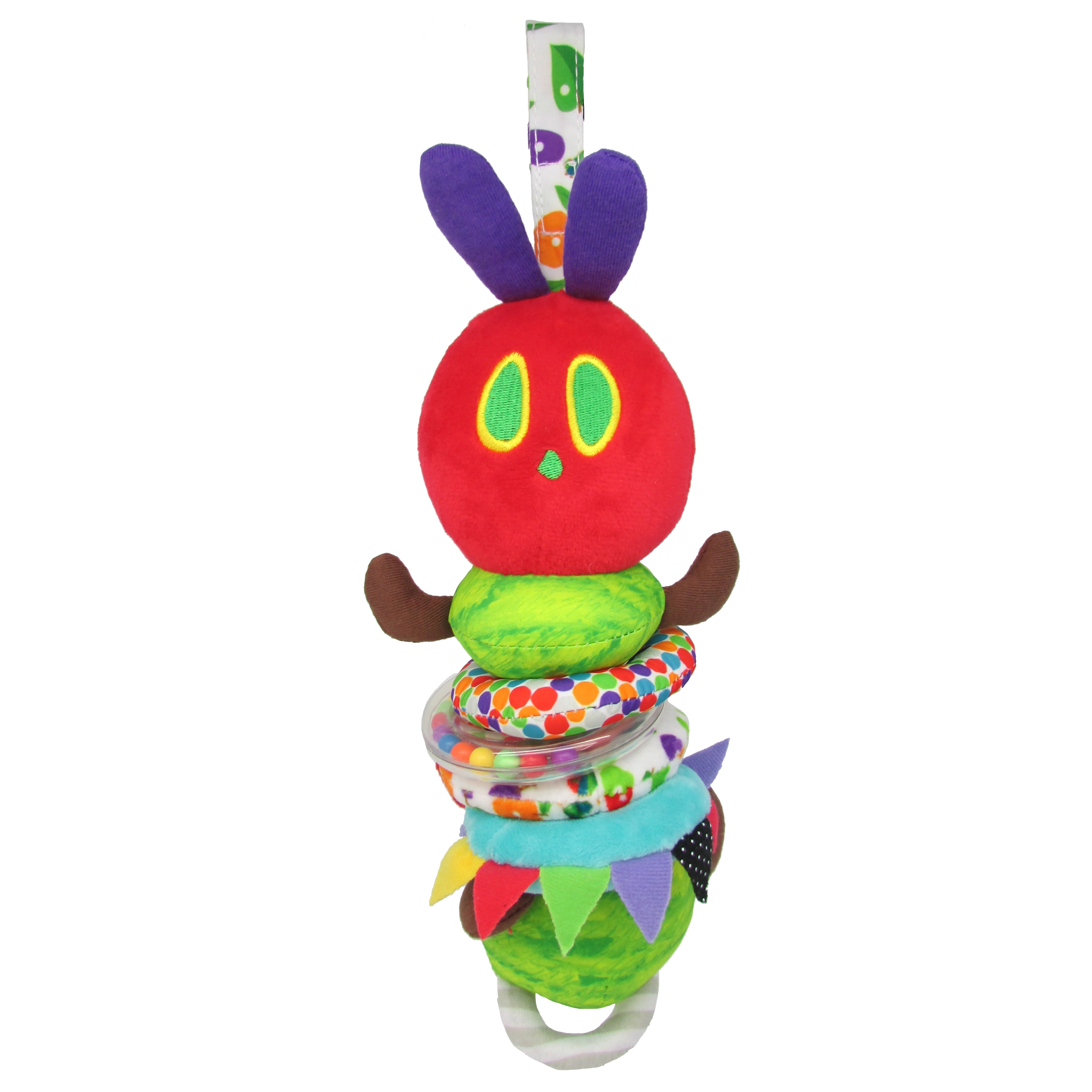 very hungry caterpillar & butterfly reversible plush toy