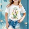 thumbnail image 2 of SNKSDGM Late July Toddler Girls Graphic Tees Easter Girls Short Sleeve Printed T Shirt Top Casual Shirt T Shirts for Girls 14-16 6-7 Years, 2 of 2