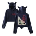 thumbnail image 5 of The Coldest Profession Album Collection Merch Cat Ear Hoodie – Women’s Graphic Pullover Sweatshirt, Fashion Top for Music Fans, 5 of 6