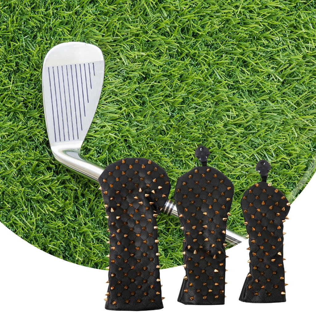Jesscasday Golfs Club Cover Golfs Iron Headcover Golfs Club Head Cover Golfs Gifts for Men Women Golfs Driver Golfs Putter Cover
