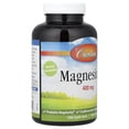 thumbnail image 4 of Carlson - Magnesium Gels, 400 mg of Magnesium, Heart Health, Bowel Function, 100 Softgels, 4 of 5