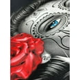 thumbnail image 6 of ShirtBANC Mens Mujer Rosa Film Inspired Shirt Sugar Skull Face Tee, 6 of 6