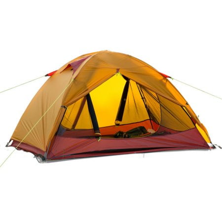 Double Layer Silicone Coating Fabric Backpacking Tent, Waterproof
