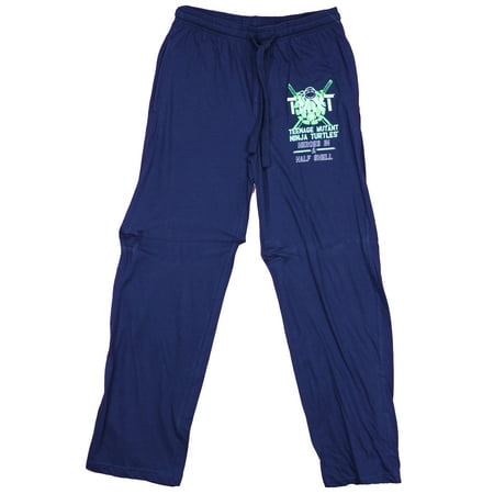 

Teenage Mutant Ninja Turtles Green Half Shell Logo Mens Lounge Pajama Pants (Small)