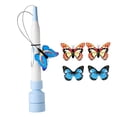 thumbnail image 1 of Juguete para gatos, divertido juguete eléctrico volador con forma de mariposa, regalo para niños. Recargable, 1 of 7