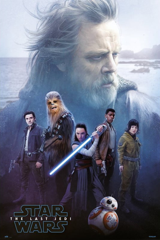 Star Wars Episode Viii The Last Jedi Movie Poster Print Luke Skywalker The Resistance Size 24 X 36 Walmart Com Walmart Com Star Wars Episode Viii The Last Jedi Movie Poster Print Luke Skywalker The Resistance Size 24 X 36 Walmart Com Walmart Com