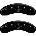 thumbnail image 4 of MGP Caliper Covers 10202SMB2BK Black Powder Coat Finish Engraved Front Mustang Rear Bar and Pony Caliper Cover, 4 of 6