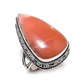 thumbnail image 2 of Natural Rhodochrosite Gemstone Handmade 925 Sterling Silver Gift Ring S.9, 2 of 2