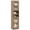 Natural, variant on Giantex Tall Bathroom Storage Cabinet, Freestanding Storage Organizer w/Adjustable Shelf for Small Spaces, White