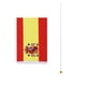 thumbnail image 2 of FELTECHELECTR 50 banderas pequeñas de España para sujetar con palo, banderas internacionales de países del mundo, decoración para fiestas., 2 of 5