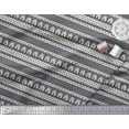 thumbnail image 2 of Soimoi Poly Georgette Fabric Ethnic Block Print Sewing Fabric Yard 42 Inch Wide, 2 of 2