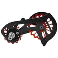 thumbnail image 1 of Rodillo de bicicleta Sistema de ruedas de polea de cambio de bicicleta de fibra de carbono ligero rodillo de guía de rodamiento de cerámica Irfora Rodillo de bicicleta, 1 of 7