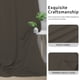 thumbnail image 5 of Cortinas Easy-Going de 107 x 160 cm, opacas, térmicas, color topo, 2 paneles, 5 of 8