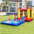 thumbnail image 2 of Tobogán Inflable para Niños Casa Inflable con Soplador 480W Costway 400 cm x 280 cm x 195 cm, 2 of 10