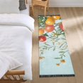 thumbnail image 3 of Yayeee Runner Rug for Bedroom 2'x6' Machine Washable Hallway Non Slip Mat, Colorful Tomatoes, 3 of 8
