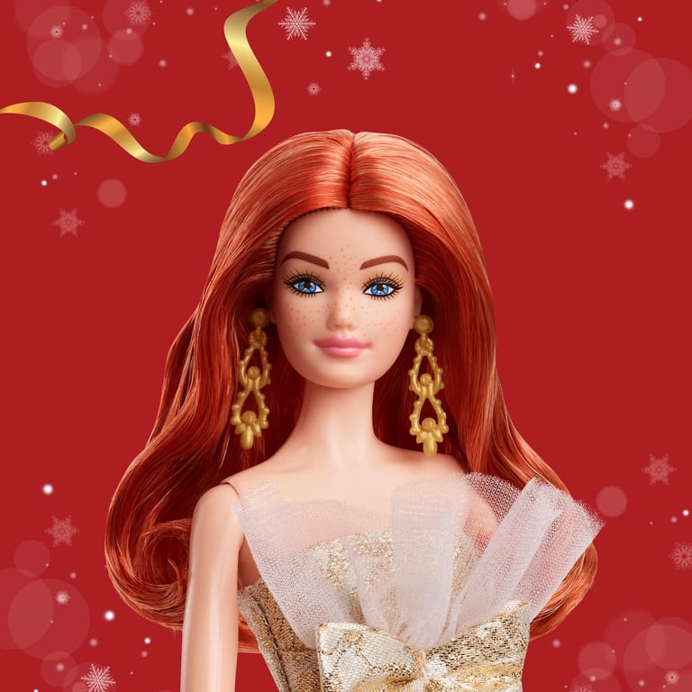 Barbie Signature 2025 Holiday Barbie Fashion Doll, Seasonal