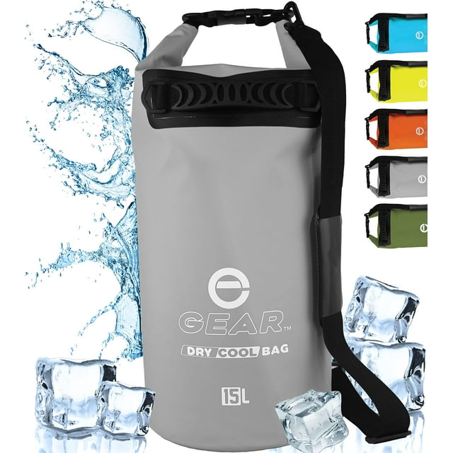 Mochila Nevera Estanca 10L Enthusiast Gear Aislada Naranja