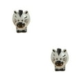 thumbnail image 2 of Ounissouiy Maceta de animales duradera, maceta suculenta ligera y portátil, maceta de cerámica pequeña, cebra elegante cebra 2Conjunto, 2 of 6
