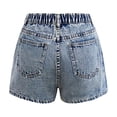 thumbnail image 6 of JLMSPLWG Girls Cute Shorts Jeans High Waist Denim Skorts Split Casual Zip Up Skirt Shorts for Teens Girl Trendy Y2k Streetwear Tween Summer Clothes, 6 of 8