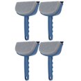 thumbnail image 3 of 4Pcs Car Window Brush Dual Use Window Cleaner Wiper Cleaning Tool for Home Bathroom Tile Glass Mirror Wall, 3 of 14