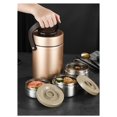 thumbnail image 5 of 67oz Upgraded Thermos for Hot Food, 3-Layer Stackable Food Thermos, Soup Thermos Jar , Ideal for Office, Outdoor Meals, and Various Occasions (67 oz ), 5 of 5