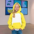 thumbnail image 2 of KAUOD Teen Girls Cotton Hoodies Oversized Pockets Pullover Hoodie Sweatshirts Kids Thick Fleece Fall Preppy Cute Tops Clothes, 2 of 7