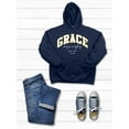 thumbnail image 2 of Blessed Girl Womens Hooded Sweatshirt Grace 2X, 2 of 4