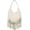 White, variant on PIKADINGNIS Tote Bag for Women Shoulder Bag Genuine Leather Handbag Large Hobo Bag with Tassel