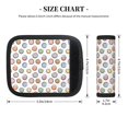 thumbnail image 2 of Luggage Handle Wraps for Suitcase - Suitcase Tags Identifiers for Suitcases, abstractly circles Fun Luggage Handle Covers, Travel Luggage Accessories Essentials for Flying, 2 of 6
