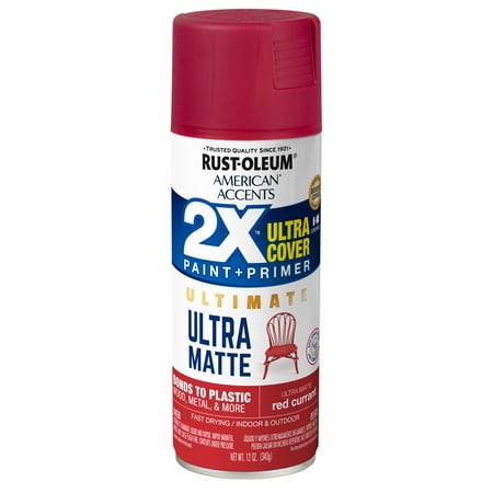 Rust-Oleum American Accents 2X Ultra Cover Ultra Matte Red ...