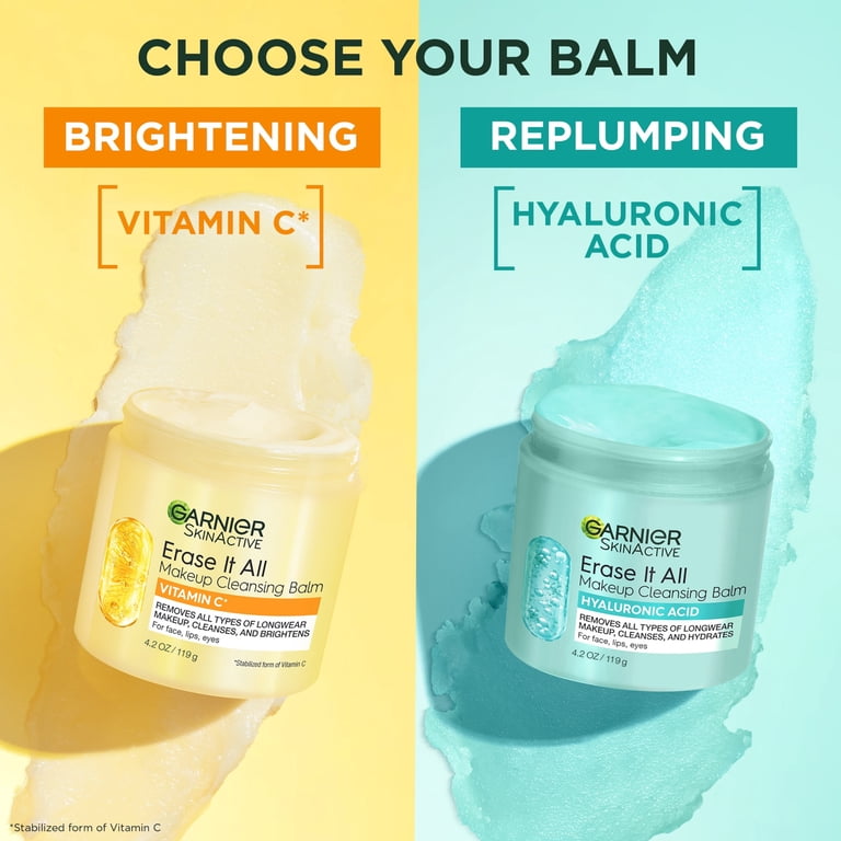 Garnier Erase It All Makeup Cleansing Balm Vitamin C 4.2 oz