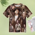 thumbnail image 5 of Walking Dead Womens T-shirts Crewneck Shirts Blouse Short Sleeve Tee Shirts Girls Tops S, 5 of 8