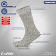 thumbnail image 6 of GoWith Merino Wool Socks For Men | Thick Soft Cozy Winter Socks | 3 Pairs | Model: 6004, 6 of 10