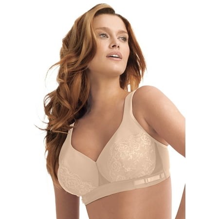 

Comfort Choice Women s Plus Size Full Coverage Lace Cup Bra Bra
