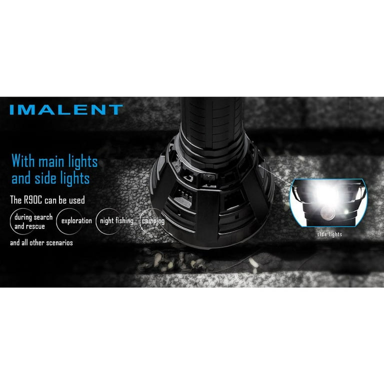 Imalent R90C CREE LED Rechargeable Flashlight (20000 Lumen) +