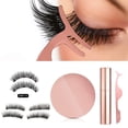 thumbnail image 3 of Delineador de ojos magnético Kit de pestañas magnéticas Delineador de ojos de larga duración a prueba de agua con pestañas postizas Delineador de ojos Sincero Hogar, 3 of 6