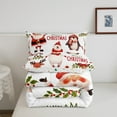 Christmas Comforter Set Cute Santa Claus Kids Twin Bedding Set,Cartoon