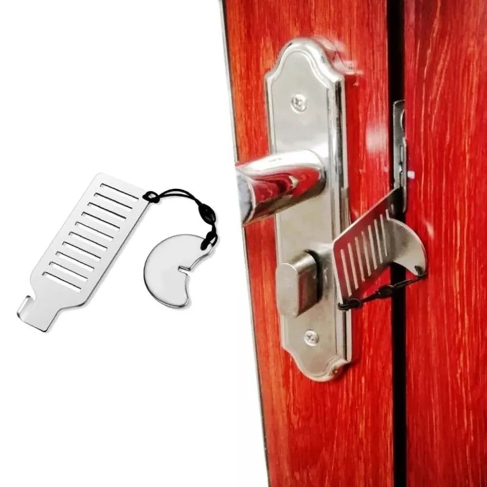 Portable Door Lock Travel Accommodation Anti Theft Security Privacy Hotel Dofi 