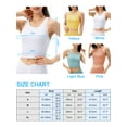 thumbnail image 3 of Eccomum Women Yoga Tank Tops with Built in Bra Crop Sports Vests for Workout Running Gym Home, 3 of 7