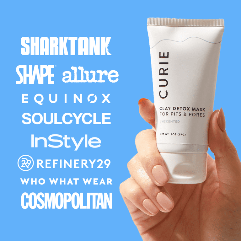 M_CURIE スキンケアセット Curie Armpit Detox Purifying Mask, Unscented, Unisex, 2 oz