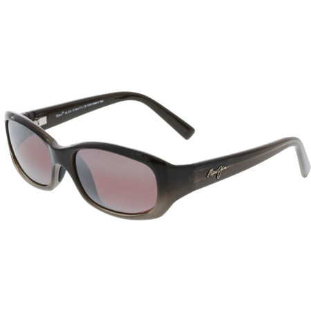 Maui Jim Men's Polarized Punchbowl R219-01 Brown Oval Sunglasses