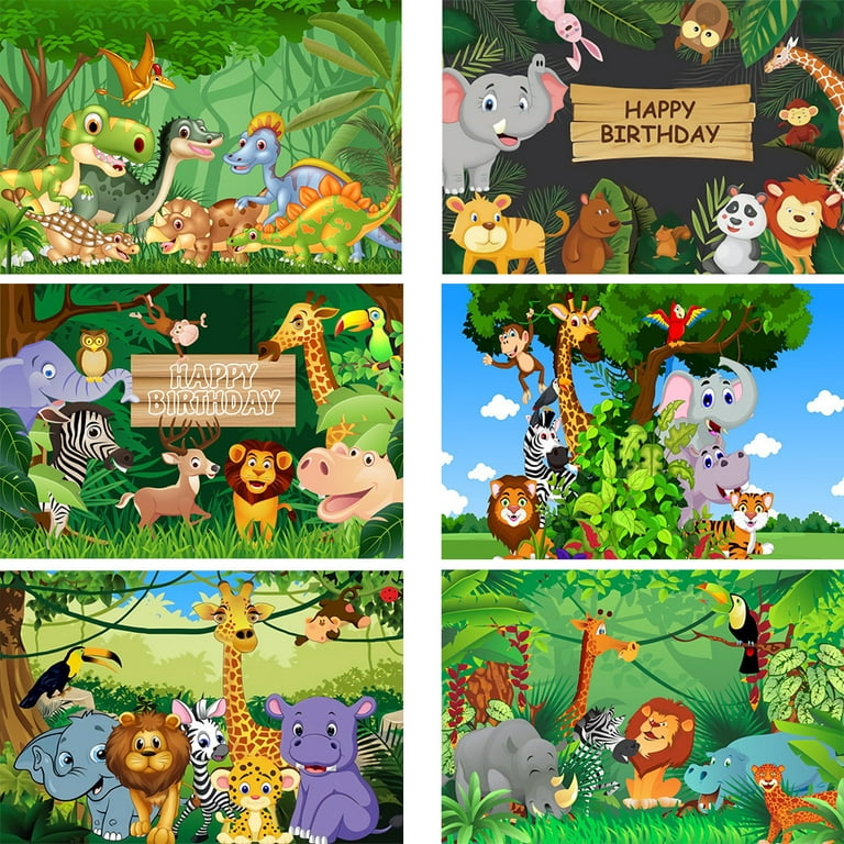Brand New Papyrus Jungle Theme Lion Monkey Giraffe Children Baby Kid Photo Album