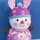 thumbnail image 4 of Nieve De Navidad, Juguetes De Peluche, Animales De Peluche, Juguetes Suaves Para Bebés, Niños, Niñas, Niños, Muñecos De Peluche Kawaii Advancent HA046660-03, 4 of 6