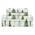 thumbnail image 5 of Truly Soft Trees Flannel 4-Piece Full Sheet Set in Multiple, Cotton , Adult, All Season, OEKO-TEX Certified, 5 of 5