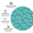 thumbnail image 4 of Disketp Beautiful Seashells Funny Coasters,6 Pcs Leather Coasters With Holder, Perfect Housewarming Hostess Gifts,Protect Furniture From Water Marks Scratch And Damage, 4 of 9