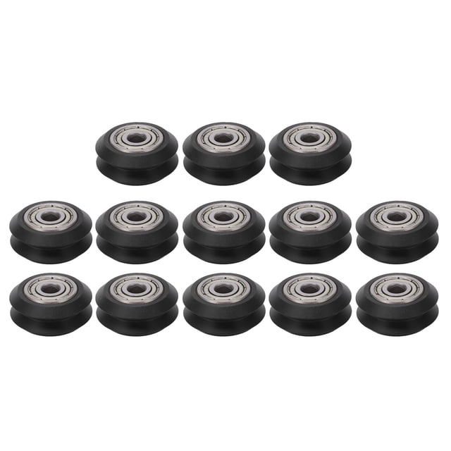 Ruedas para impresora en forma de V, 13 piezas Rueda para impresora 3D Accesorios para impresora D Ruedas para impresora PO D Estándares líderes en la industria