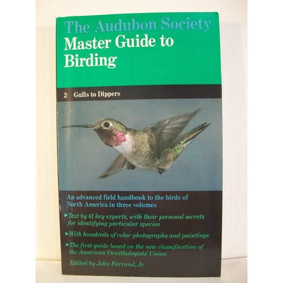 Pre-Owned The Audubon Society Master Guide to Birding, Vol. 2: Gulls to Dippers (Paperback) 0394533844 9780394533841
