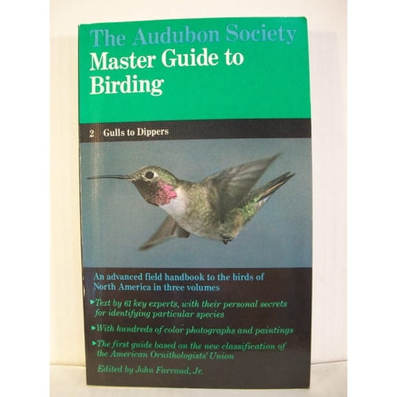 Pre-Owned The Audubon Society Master Guide to Birding, Vol. 2: Gulls to Dippers (Paperback) 0394533844 9780394533841